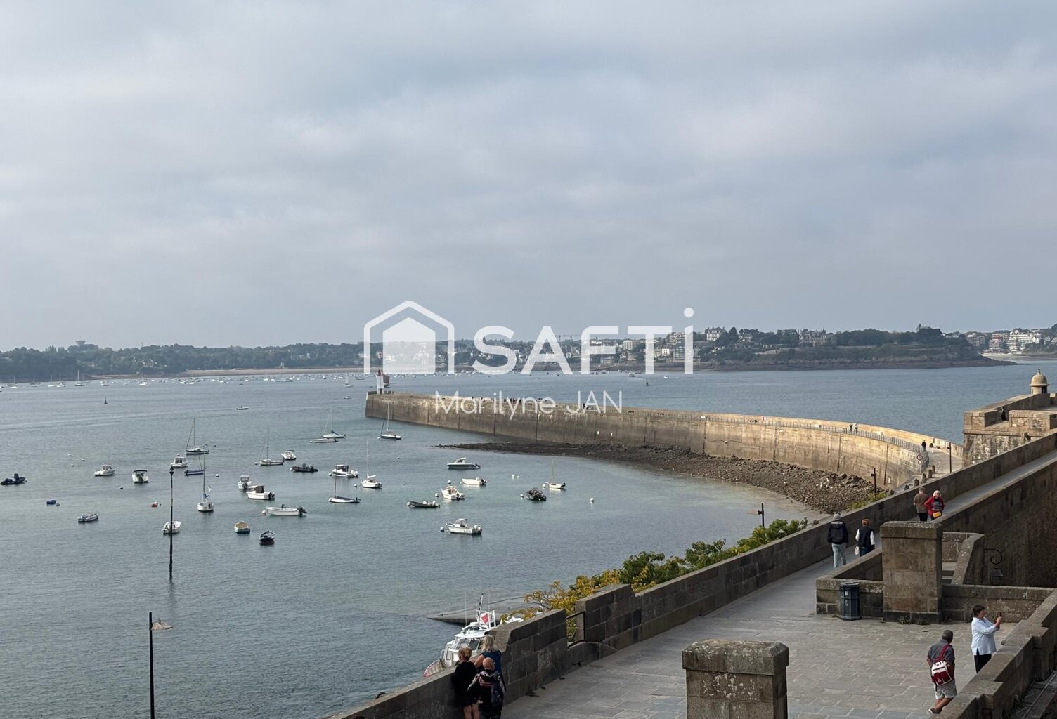 Pleine vue mer de cet appartement d'Intra-Muros à St Malo. — photo 1