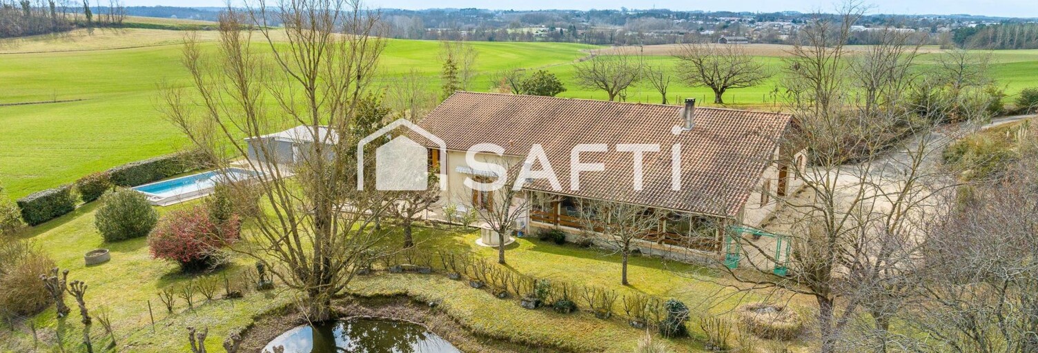 Maison 11 Pièces 410 m² à vendre à Saint-Pardoux-Isaac (47800)