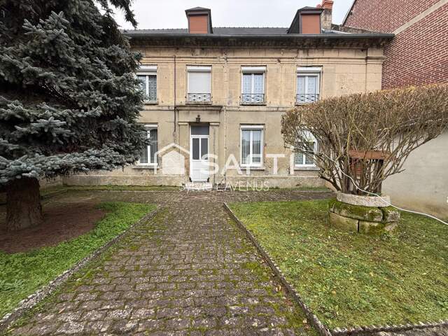 A Belleu 02, idéal investisseur, maison à rénover de 201 m2 avec 6 chambres, sur son terrain de 1593 m2. — photo du bien