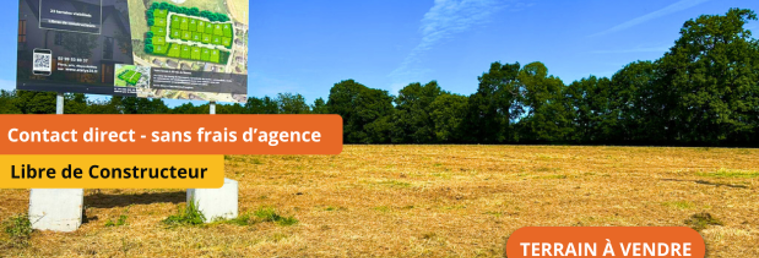 Terrain  313 m² à vendre à Saint-Aubin-du-Cormier (35140)