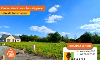 Terrain  454 m² à vendre à Val-d'Izé (35450)