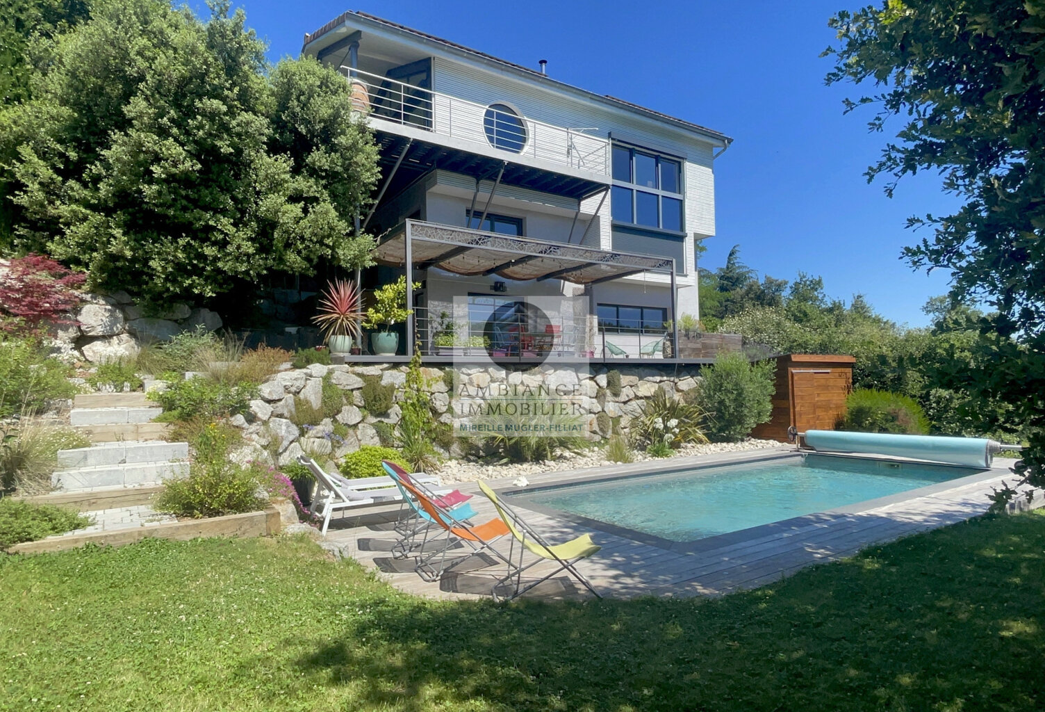 Maison contemporaine avec superbe vue — photo 1