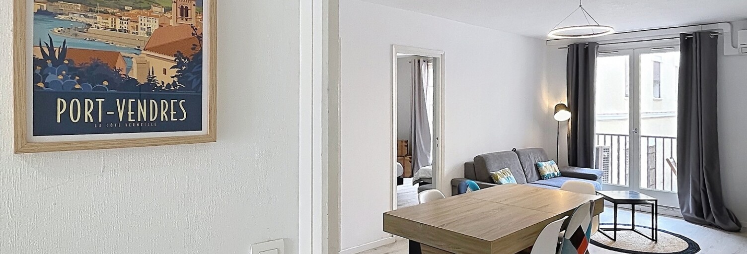Appartement 3 Pièces 64 m² à vendre à Port-Vendres (66660)