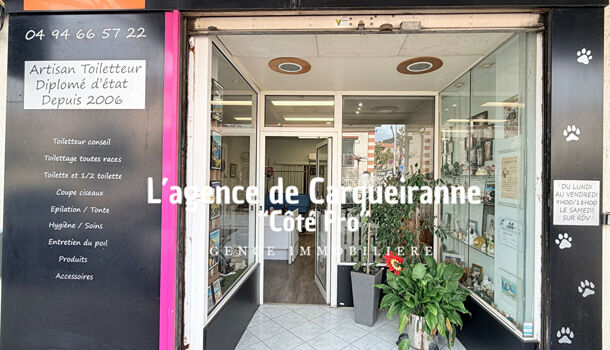 Local commercial 3 pièces  à vendre Carqueiranne 83320