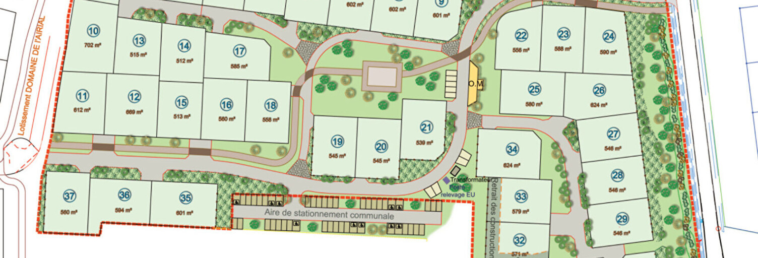 Terrain  602 m² à vendre à Vielle-Saint-Girons (40560)