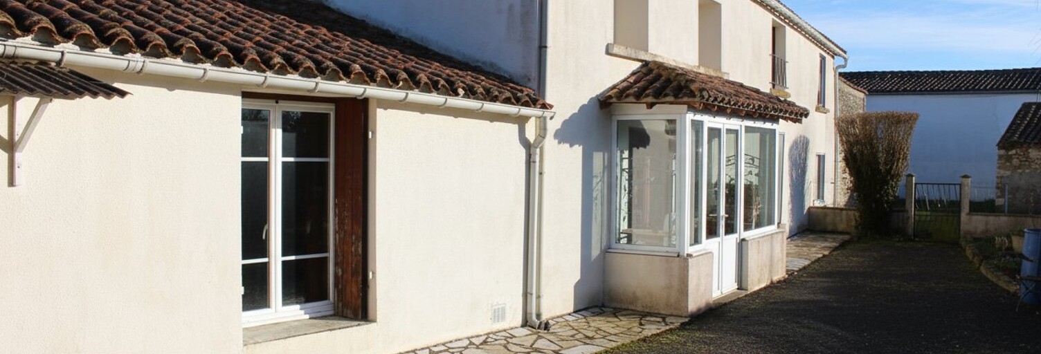 Maison 6 Pièces 162 m² à vendre à Trizay (17250)