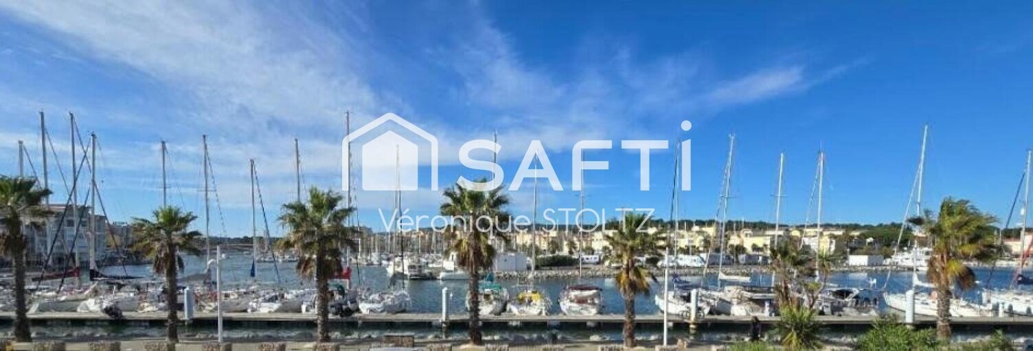 Appartement 1 Pièce 27 m² à vendre à Gruissan (11430)