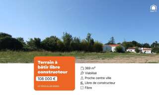 Terrain  369 m² à vendre à Le Fenouiller (85800)