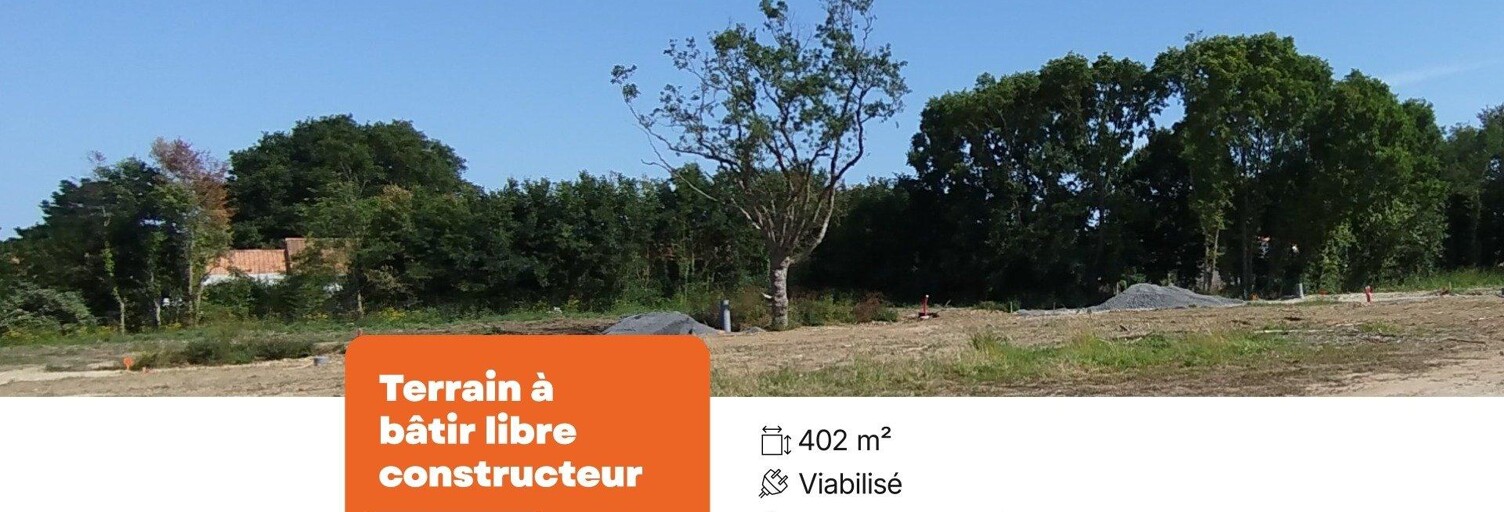 Terrain  402 m² à vendre à Le Fenouiller (85800)