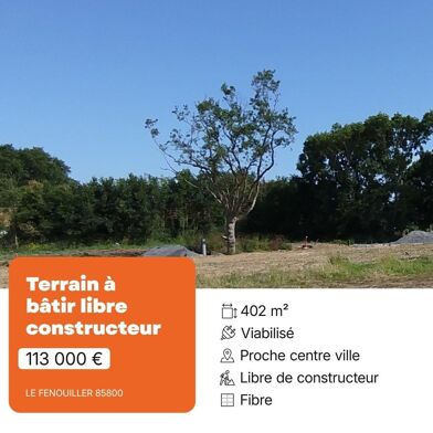 Terrain  113000 €
