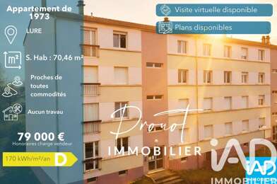 Appartement 4 pièces 79000 €