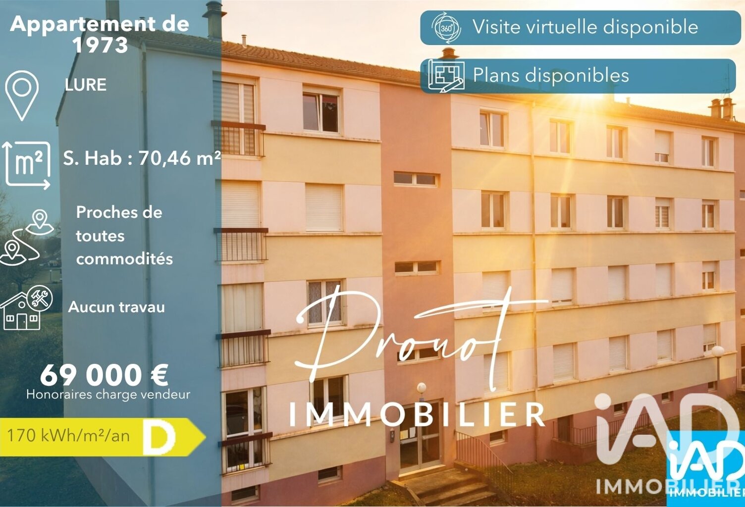Vente Appartement 4 pièces — photo 1