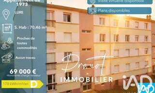 Appartement 4 Pièces 70 m² à vendre à Lure (70200)