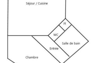 Appartement 2 pièces 102000 €