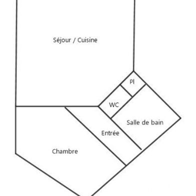 Appartement 2 pièces 102000 €