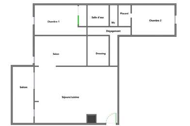 Appartement 4 pièces 223600 €