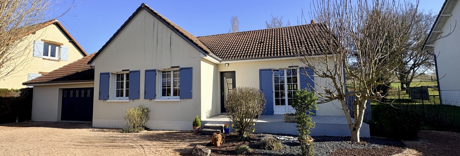 Maison 4 Pièces 124 m² à vendre à Morthomiers (18570)