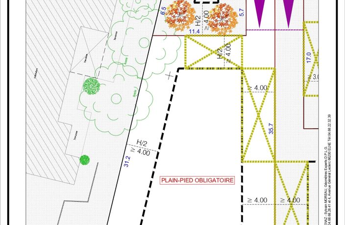 Vente Terrain à bâtir 579 m&sup2; — photo 3