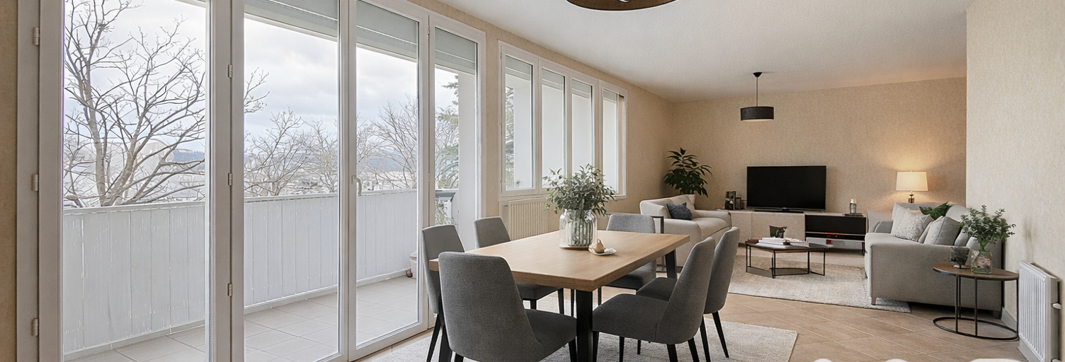 Appartement 4 Pièces 90 m² à vendre à Grigny-sur-Rhône (69520)