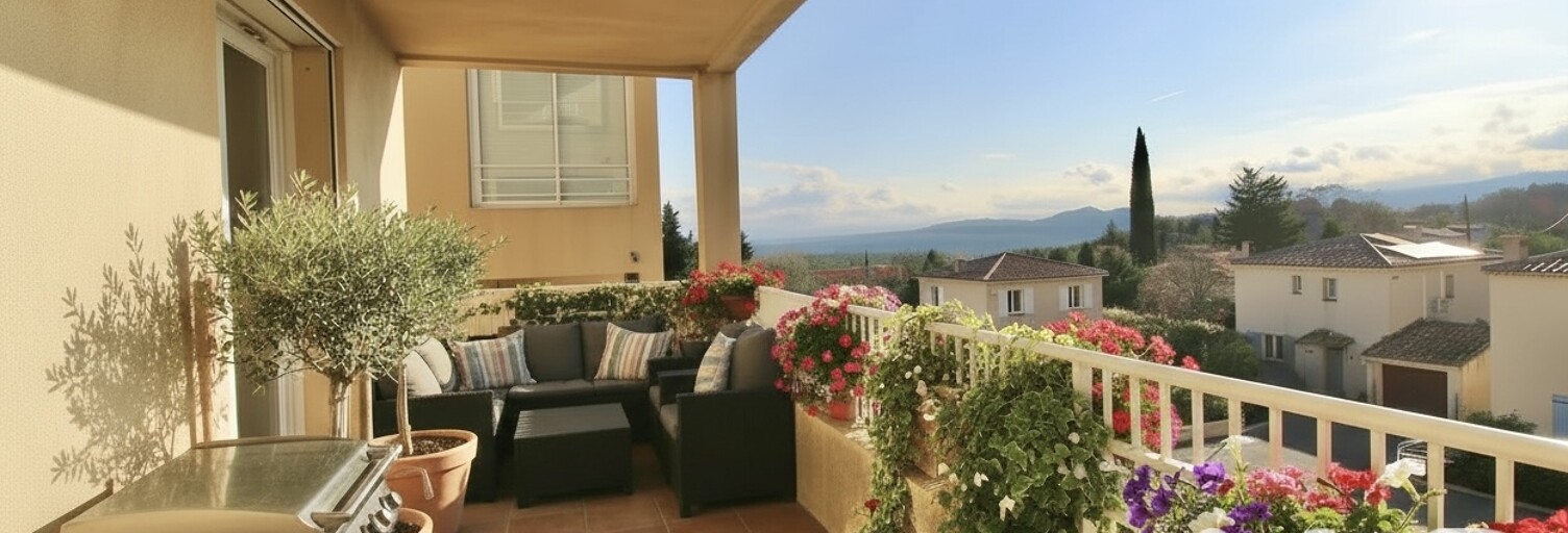 Appartement 3 Pièces 60 m² à vendre à Saint-Savournin (13119)