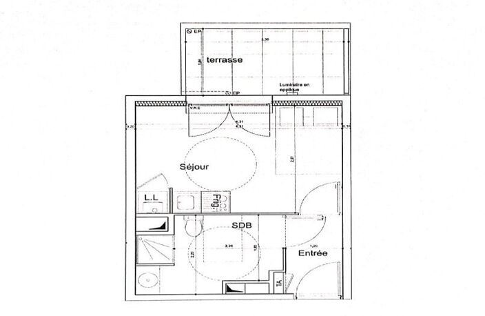 vente appartement 1 Pièce(s) — photo 5