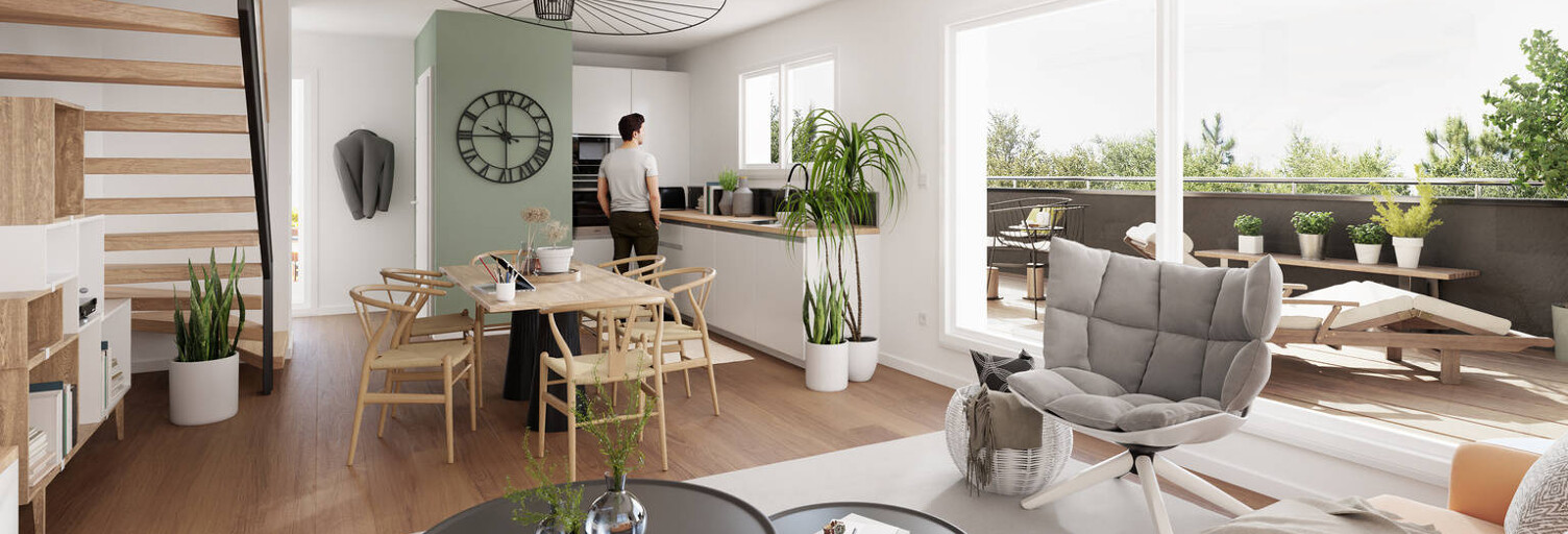 Appartement neuf T4, T5 Pièce 88 à 100 m² à vendre à Nordhouse (67150)