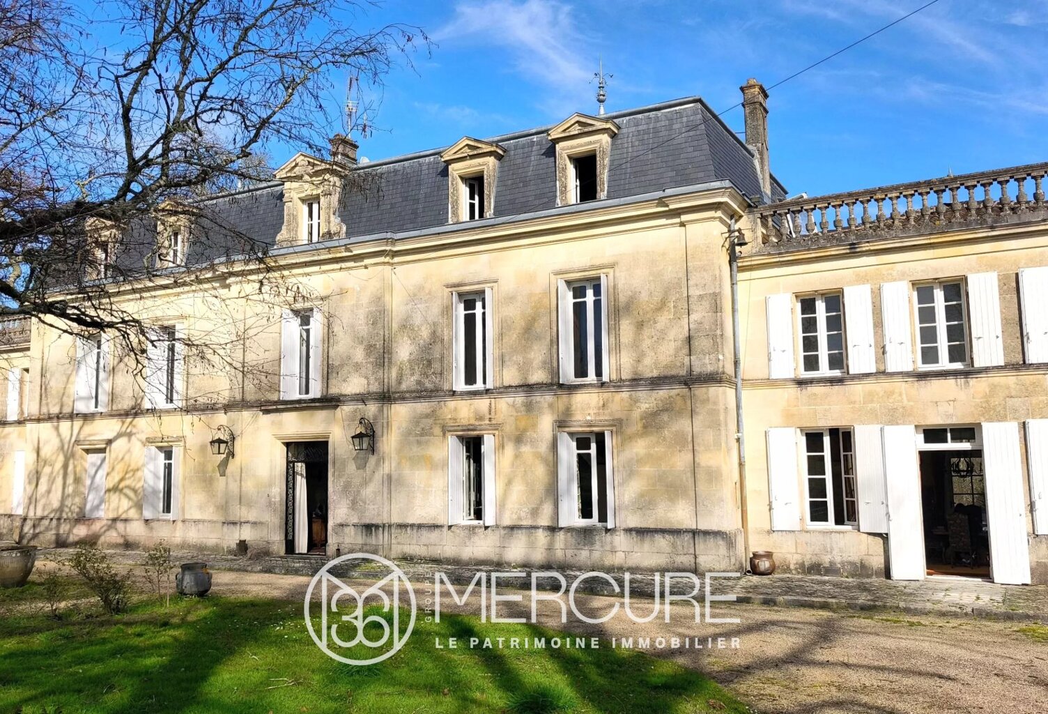 MAISON DE MAITRE AU COEUR D'UN DOMAINE — photo 1