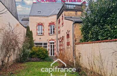 Maison à vendre 5 pièces  (72) 125 m² -3/5 chambres – jardin clos 300 m² – dépendances – Saint-Calais — photo du bien