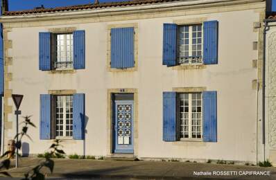 Maison à vendre  SURGERES même (17) 160 m² habitable-terrain de 712 m² — photo du bien