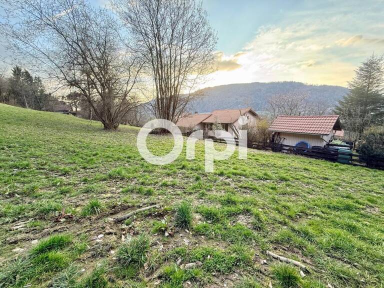 Terrain constructible 1 580 m² – La Chapelle-du-Bard – Belle exposition – Environnement calme — photo 1