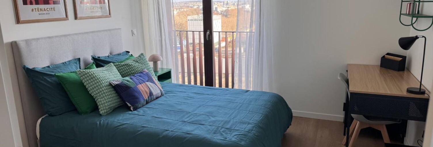 Appartement 1 Pièce 12 m² à louer à Saint-Denis (93200)