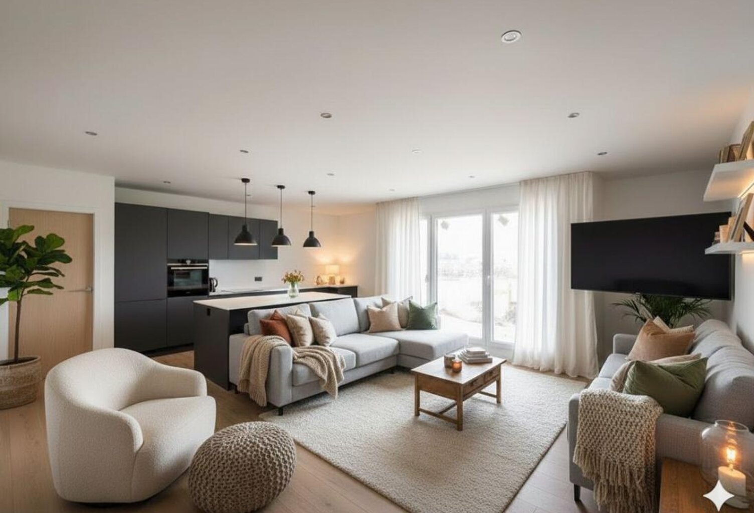 Appartement type 4 –  67,09m² – Dans bâtiment entièrement rénové — photo 1