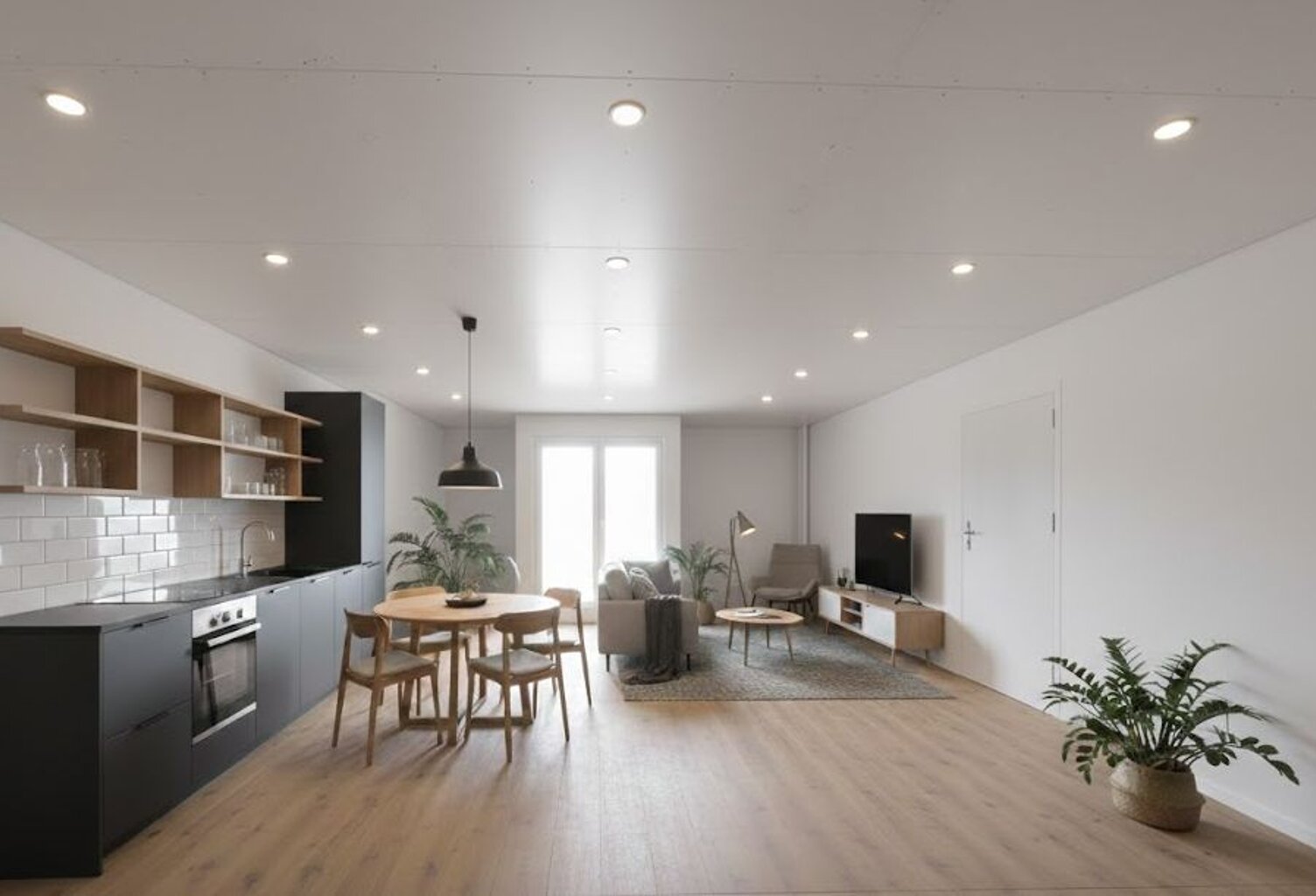 Appartement type 3 –  52,87m² – Dans bâtiment entièrement rénové — photo 1