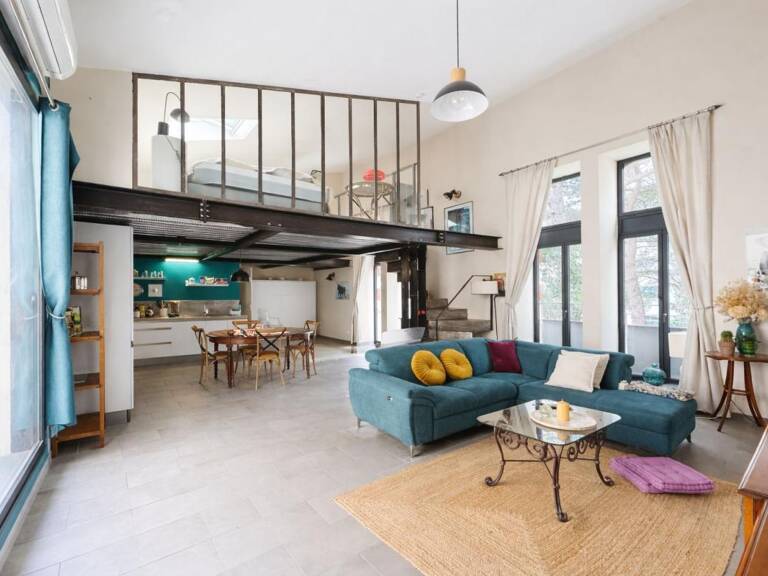 Duplex esprit loft de 75 m2 avec garage & 2 terrasses QUARTIER ARÈNES — photo 1