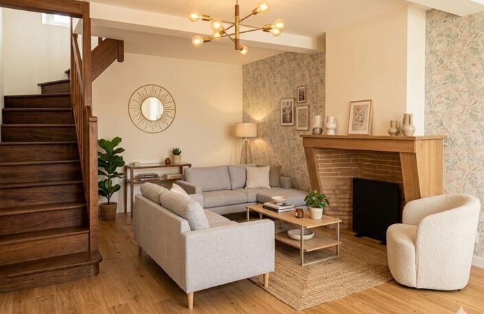 Maison T3 avec cour, garage, dépendance et jardin à Renwez — photo 4