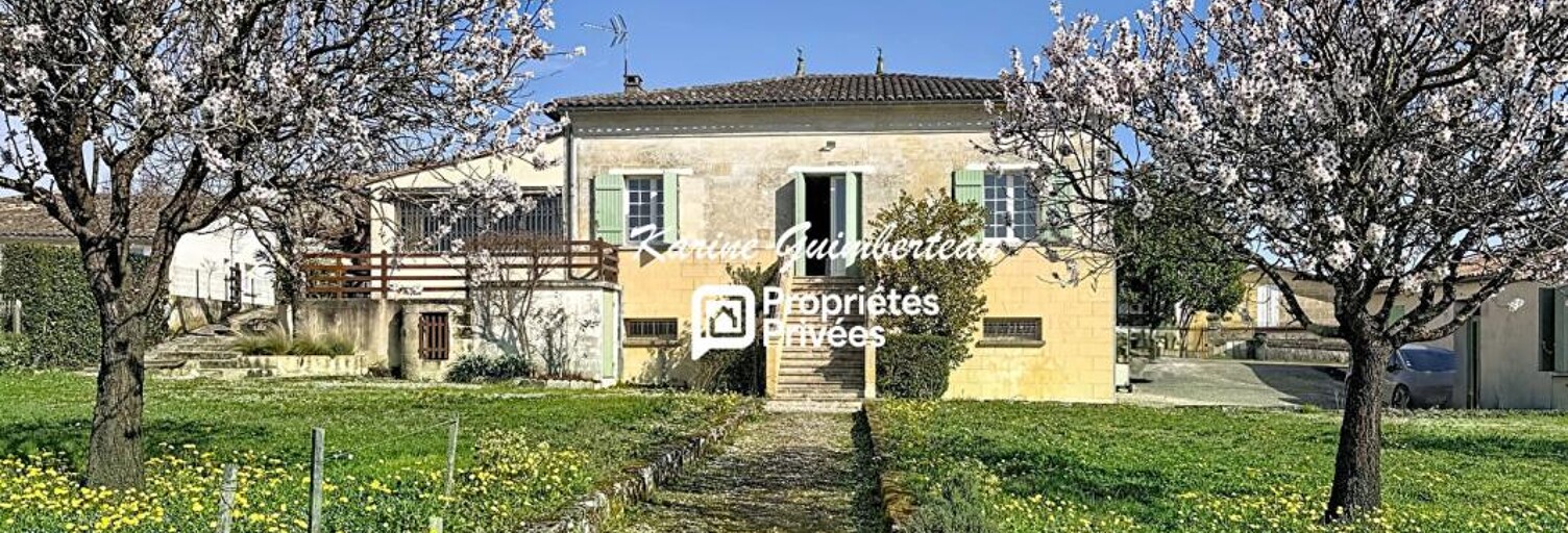 Maison 7 Pièces 140 m² à vendre à Montagne (33570)