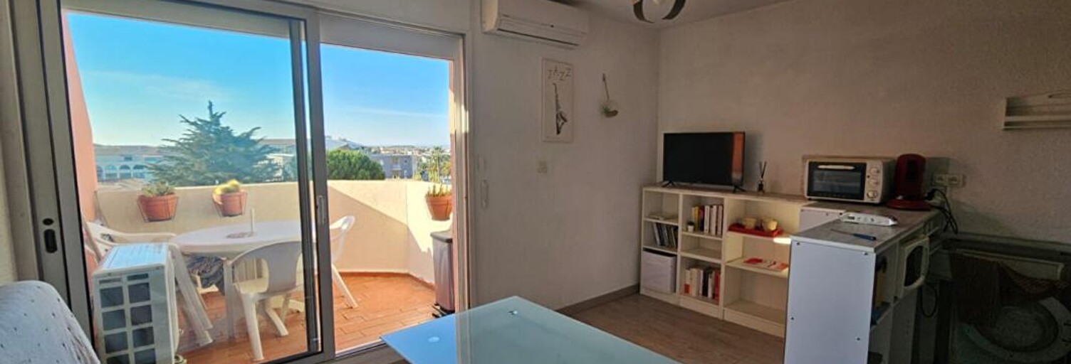 Appartement 1 Pièce 21 m² à vendre à Sète (34200)