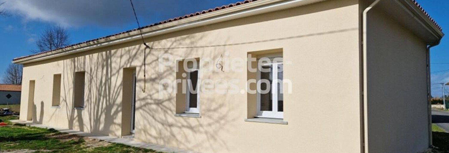 Maison 4 Pièces 90 m² à vendre à Laruscade (33620)