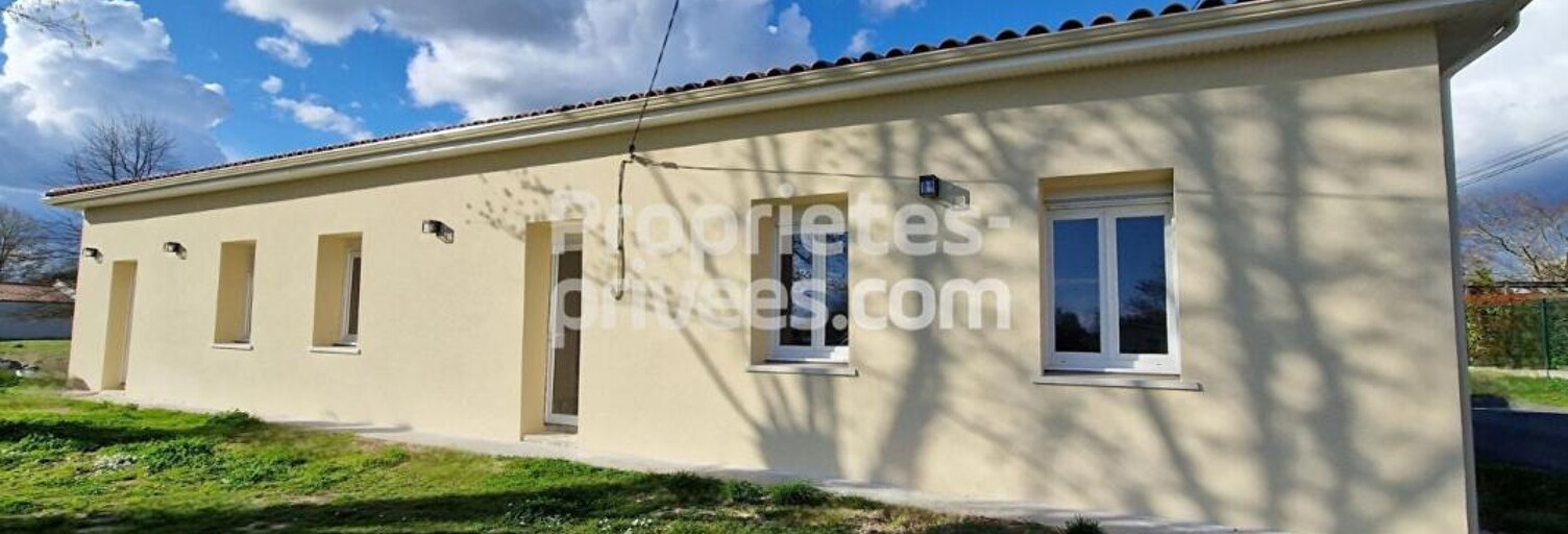 Maison 4 Pièces 90 m² à vendre à Laruscade (33620)