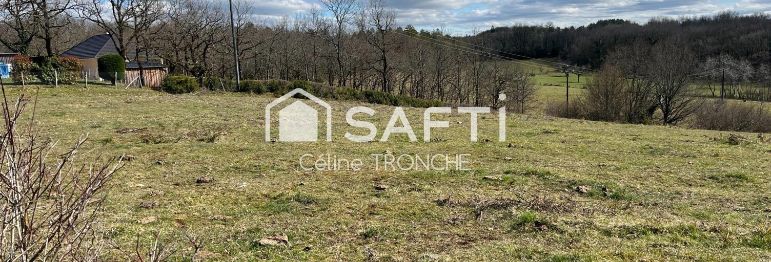 Terrain  2100 m² à vendre à Turenne (19500)