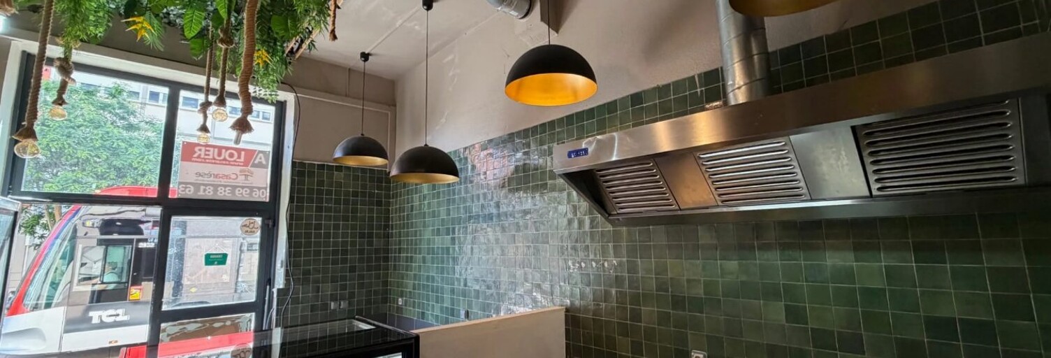 Commerce  25 m² à louer à Villeurbanne (69100)