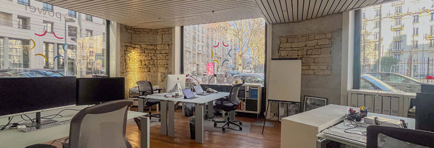 Bureau  39 m² à louer à Lyon 6 (69006)