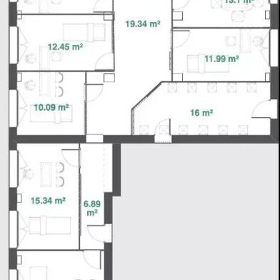 Commerce 2 pièces 420000 €
