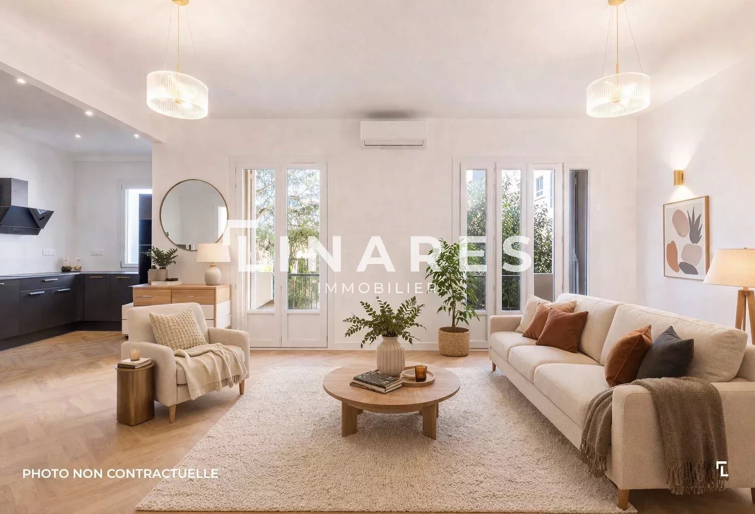 LE JOURDAN - Appartement T4 de 83m2 - Balcon - 13100 AIX CENTRE — photo 1