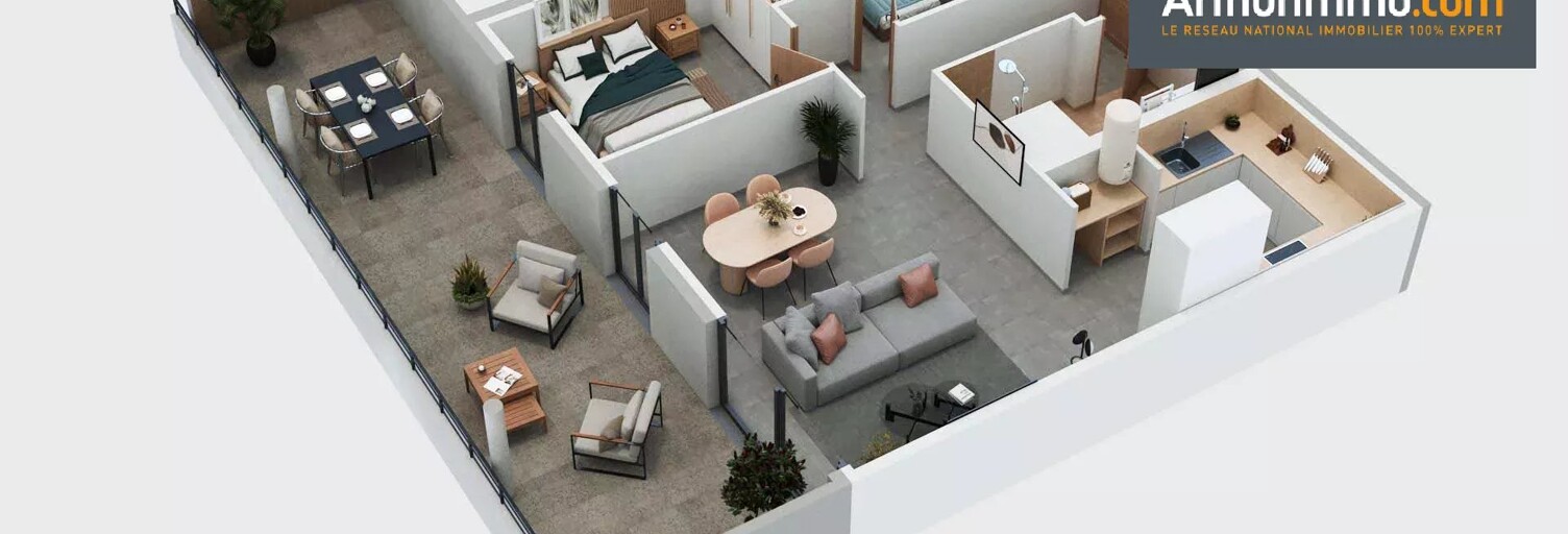 Appartement 3 Pièces 66 m² à vendre à Albitreccia (20128)