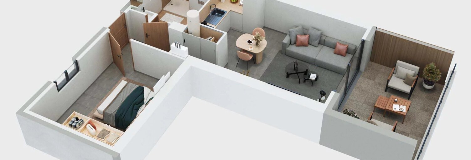 Appartement 2 Pièces 43 m² à vendre à Albitreccia (20128)