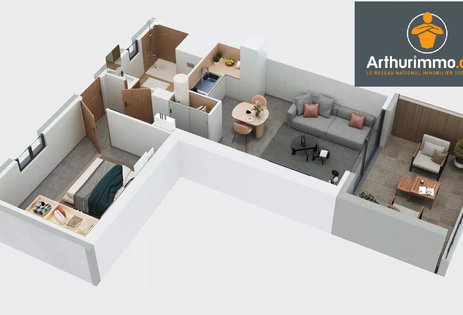 PORTICCIO - APPARTEMENT TYPE 2 — photo 1