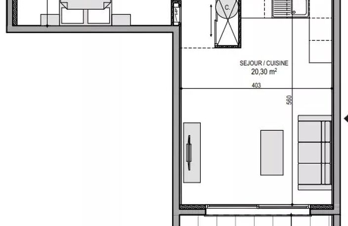 PORTICCIO - APPARTEMENT TYPE 2 — photo 2