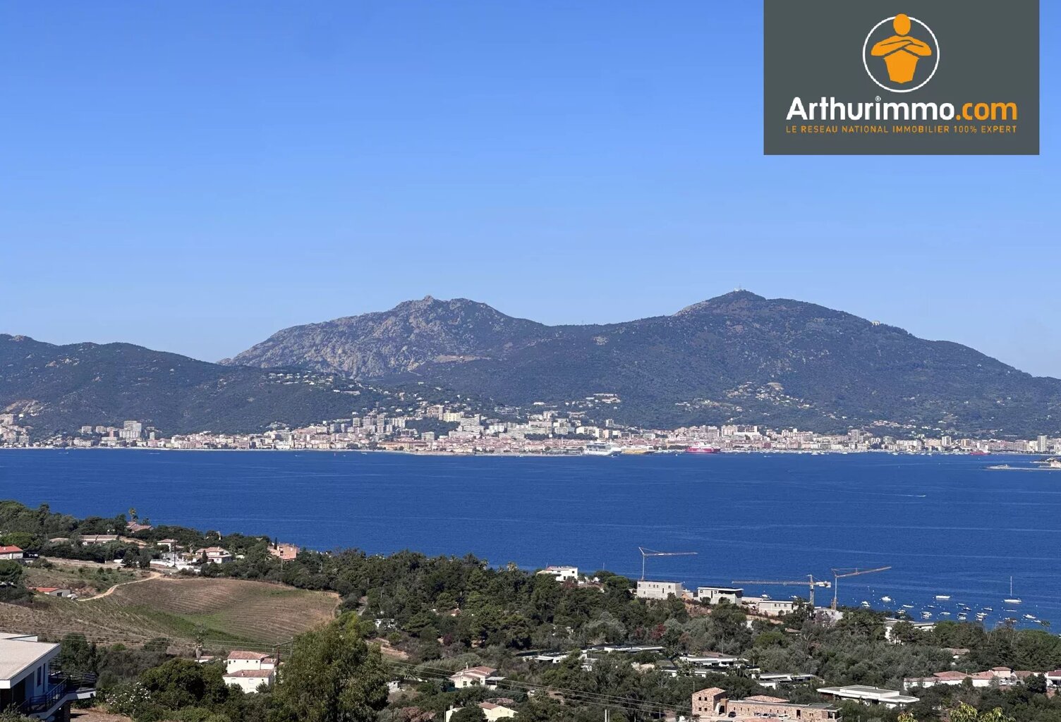 Vente appartement T3 Porticcio vue mer — photo 1