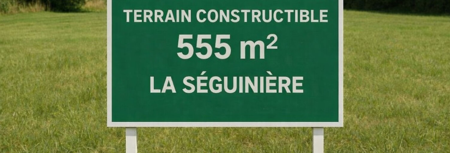 Terrain  555 m² à vendre à La Séguinière (49280)